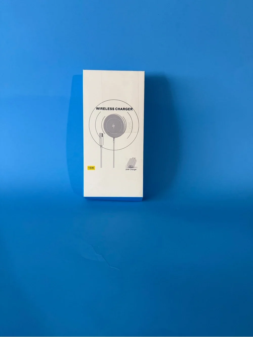 15W Magnetic Wireless Charger Fast Charging Pad with 20W USB-C Adapter iPhone